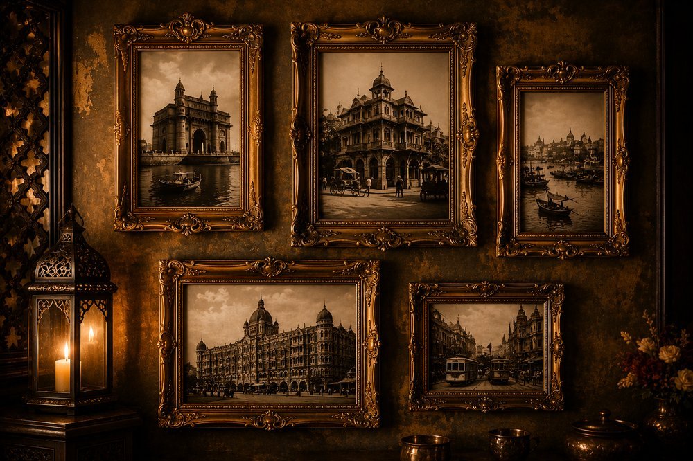 Vintage photo frames