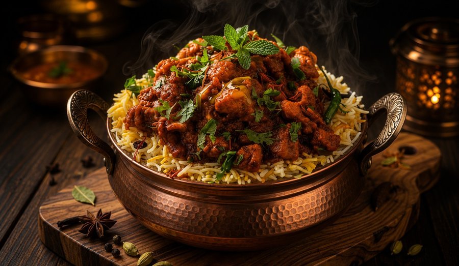 Chicken 65 Biryani