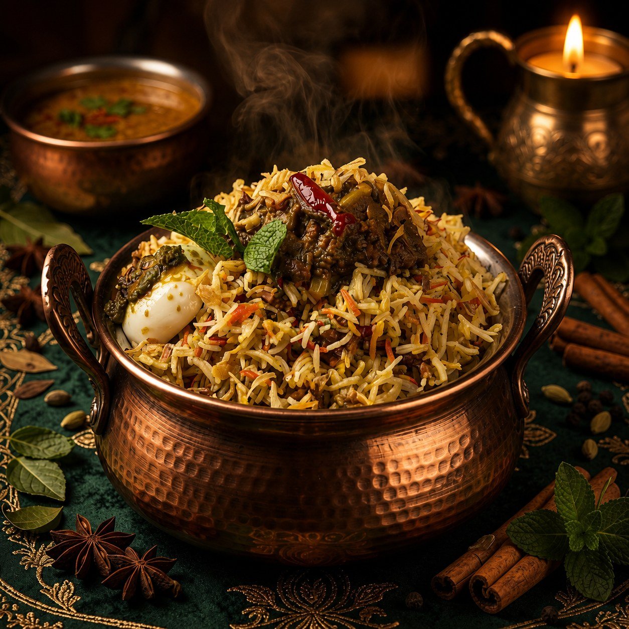 Gongura Mutton Biryani