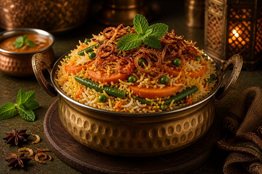 Veg Dum Biryani